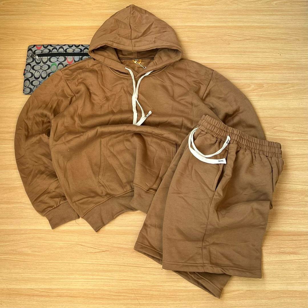 Quality men's hoodie top and down