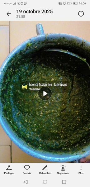 Délicieux placali avec sauce g