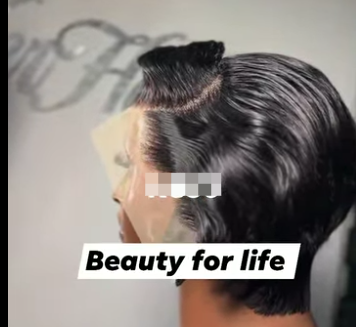 Peruvian 13A pixie cut corporate boss lady independence