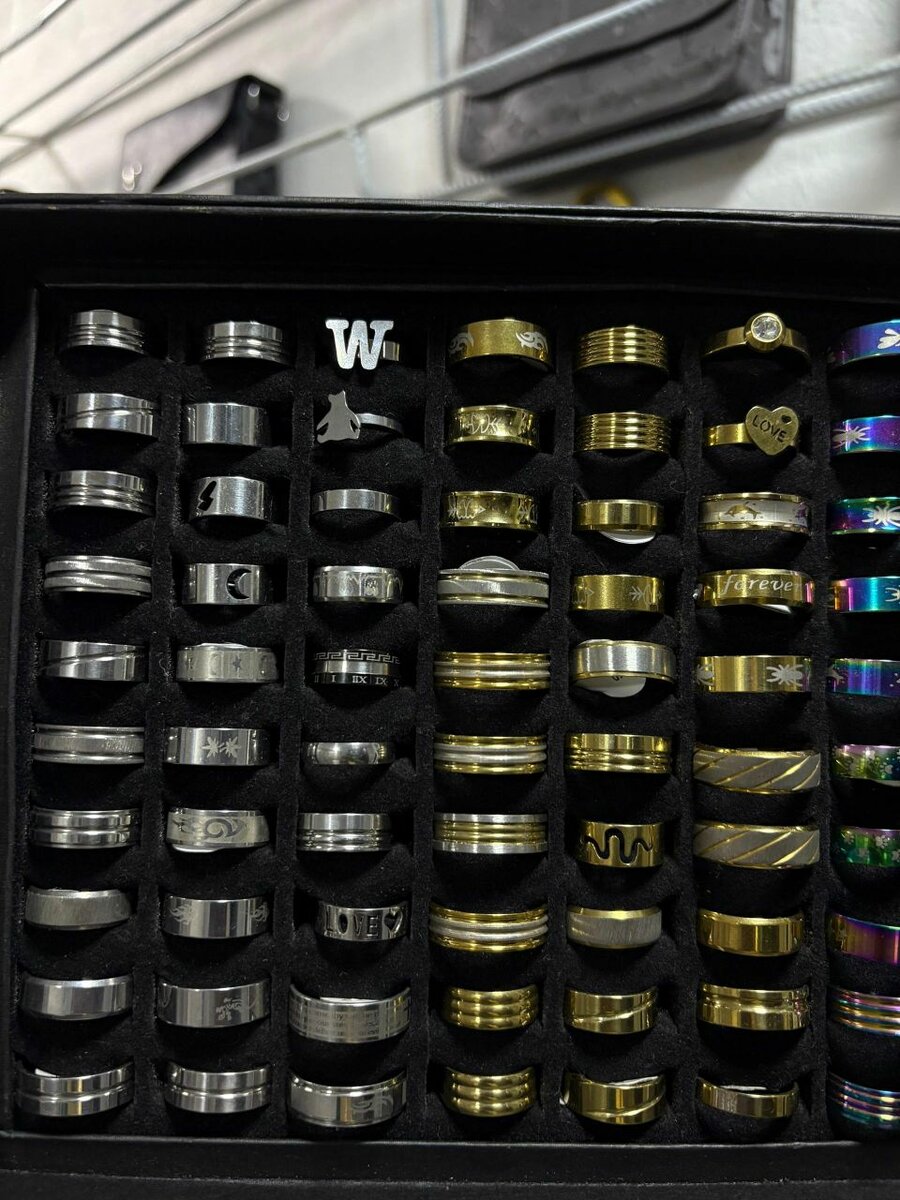 Bague acier inoxydable 1 a 500