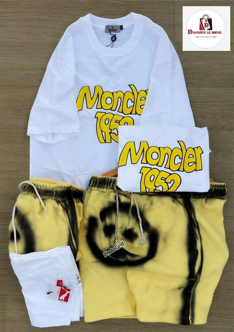 Ensemble T-shirt et Short Moncler