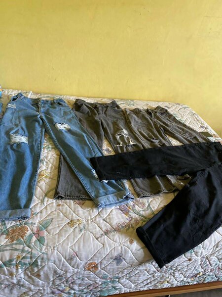 Skirts jeans and dresses