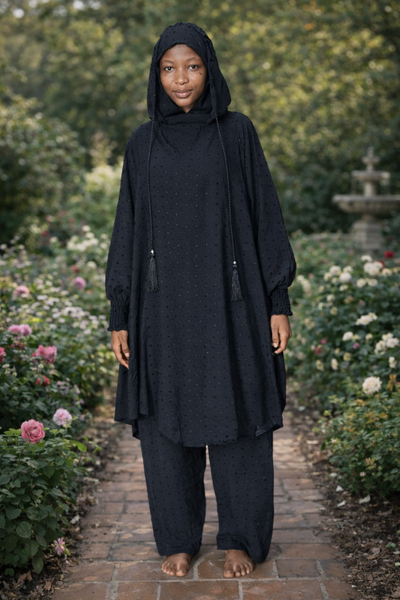 Ensemble Modeste Noir Élégant