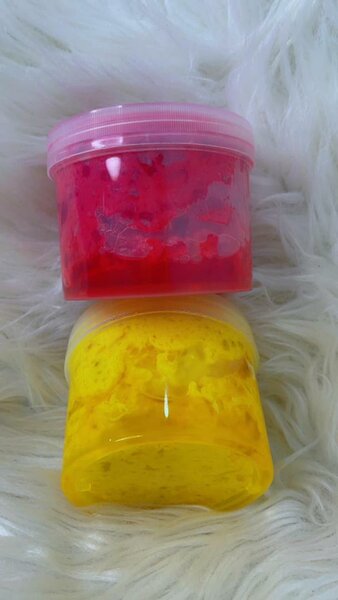 Slime en couleurs variées