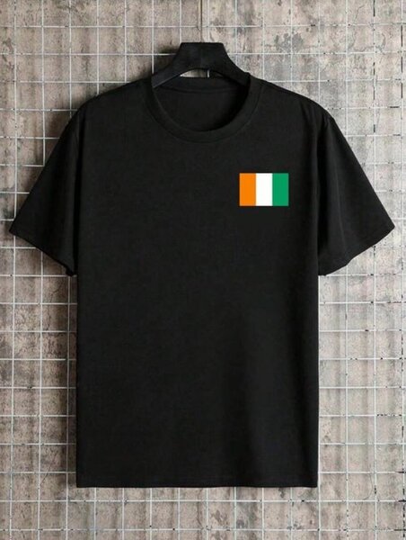 T-shirt drapeau Irlande