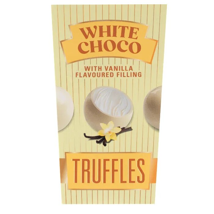 Luxury Milk White Dark Truffles 110g
