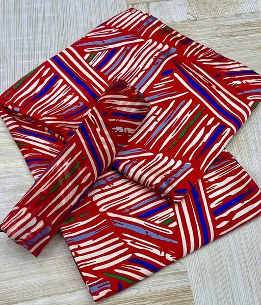 Tissu Wax Africain Coloré