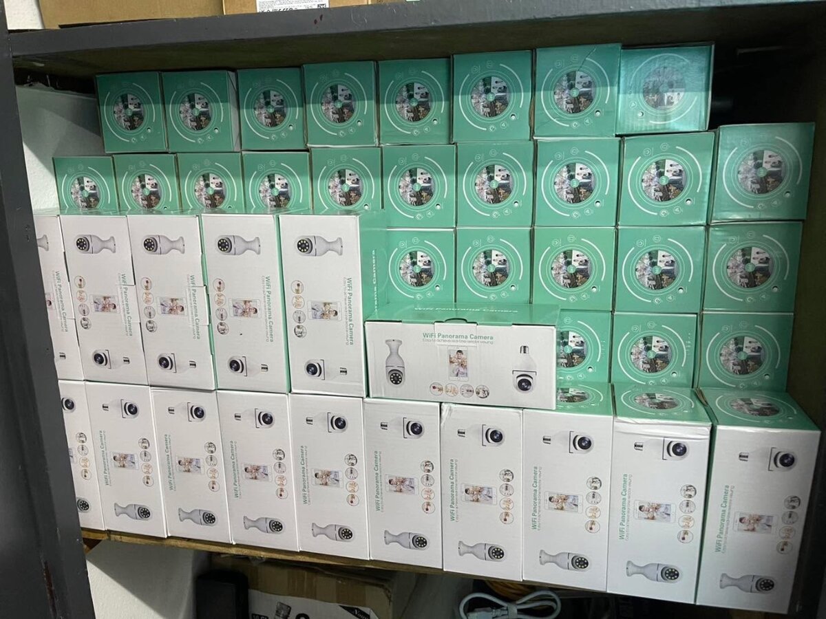 Caméra ampoule 360 degré