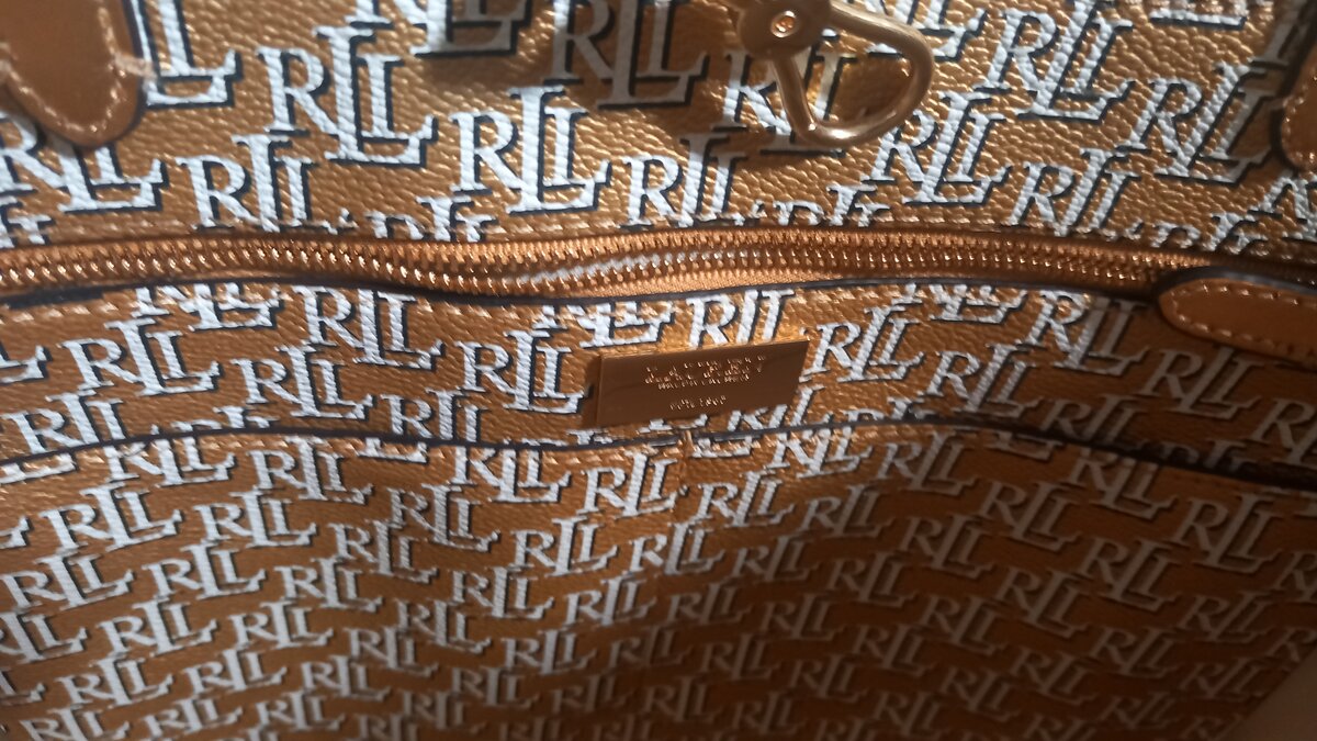 Genuine Ralph Lauren tote bag