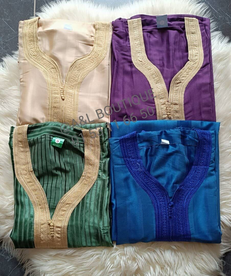 Boubou marocain manche courte