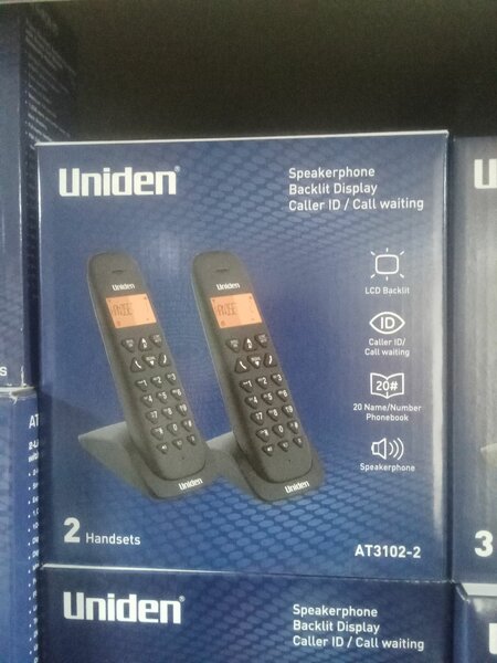 Téléphone sans fil Uniden 2 handsets
