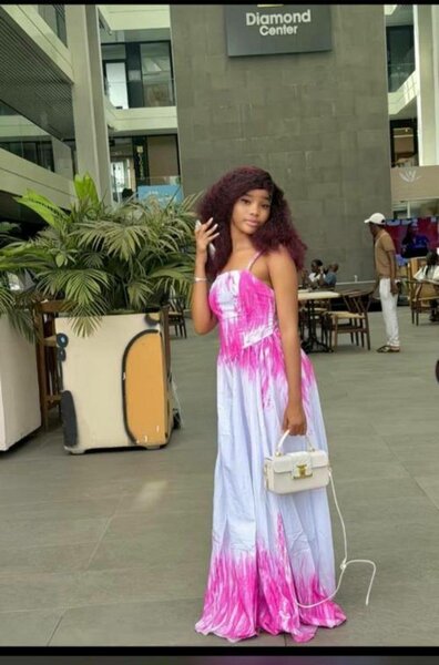 Robe longue camouflage chic