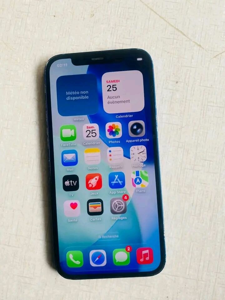 iPhone bleu moderne 64 Go