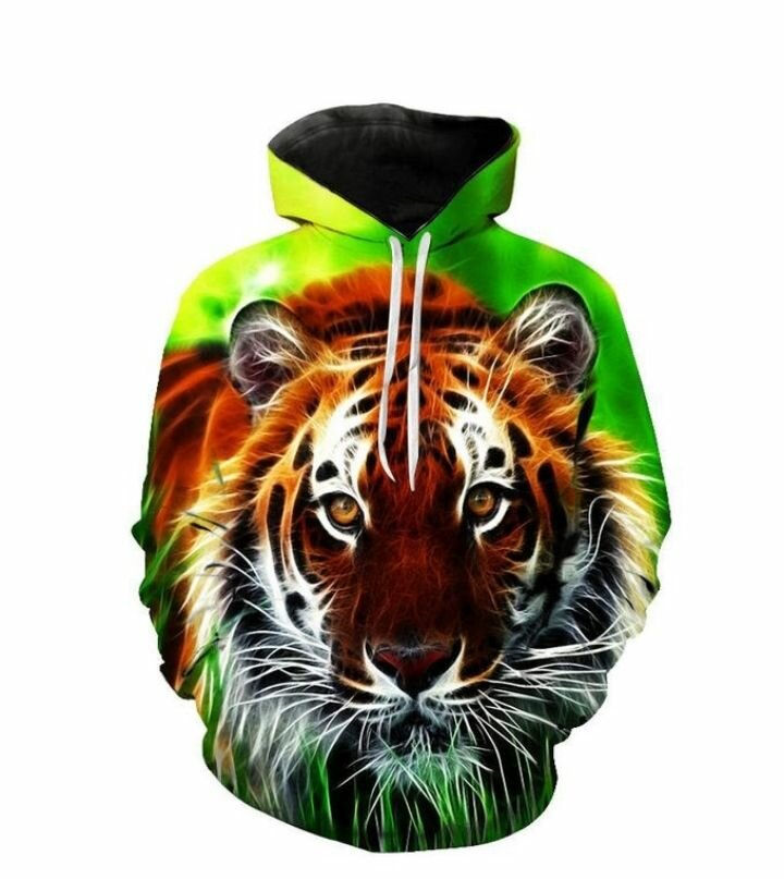 Animal King Tiger 3D Printed