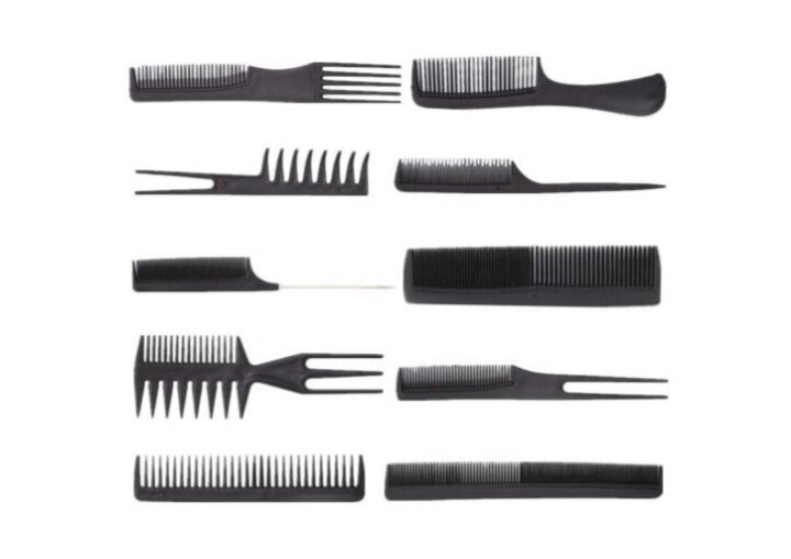 Kit de Peignes Professionnels 10 pièces