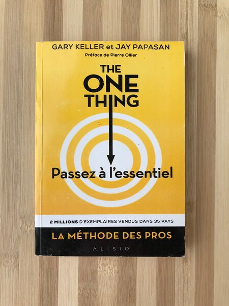 Livre : The One Thing