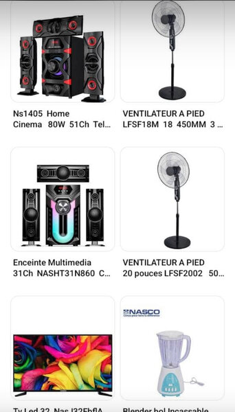 Ventilateur à pied réglable