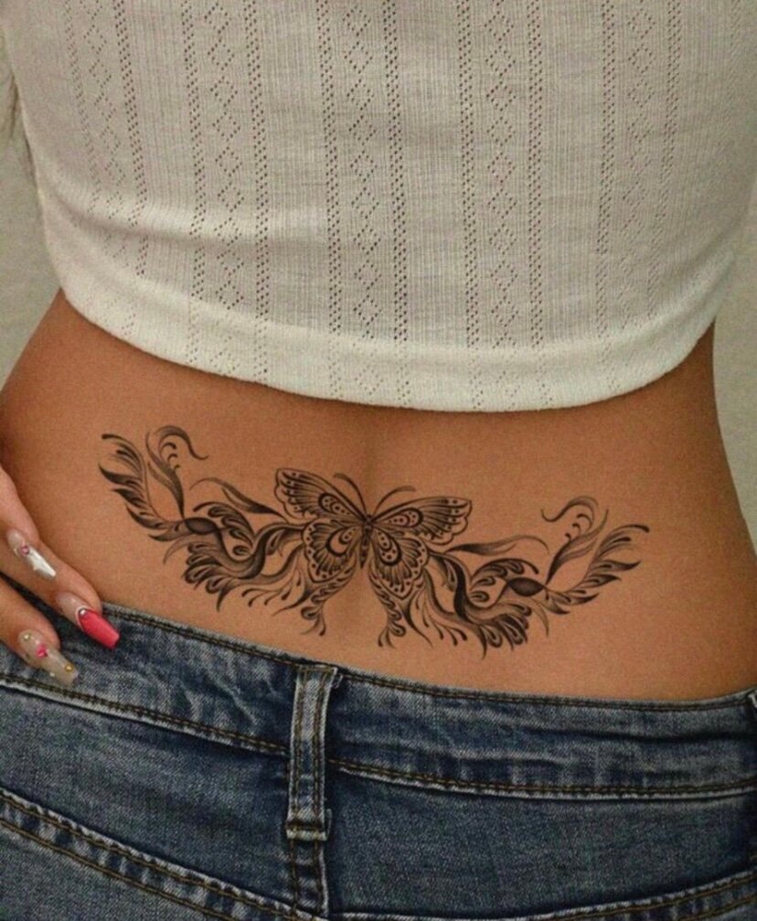 Tatouage Éphémère Papillon