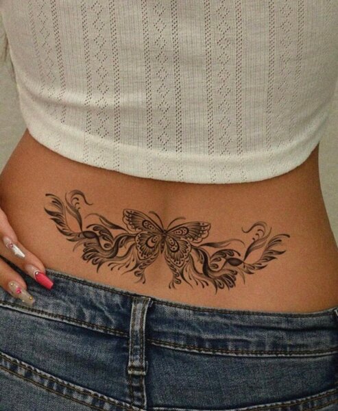 Tatouage Éphémère Papillon