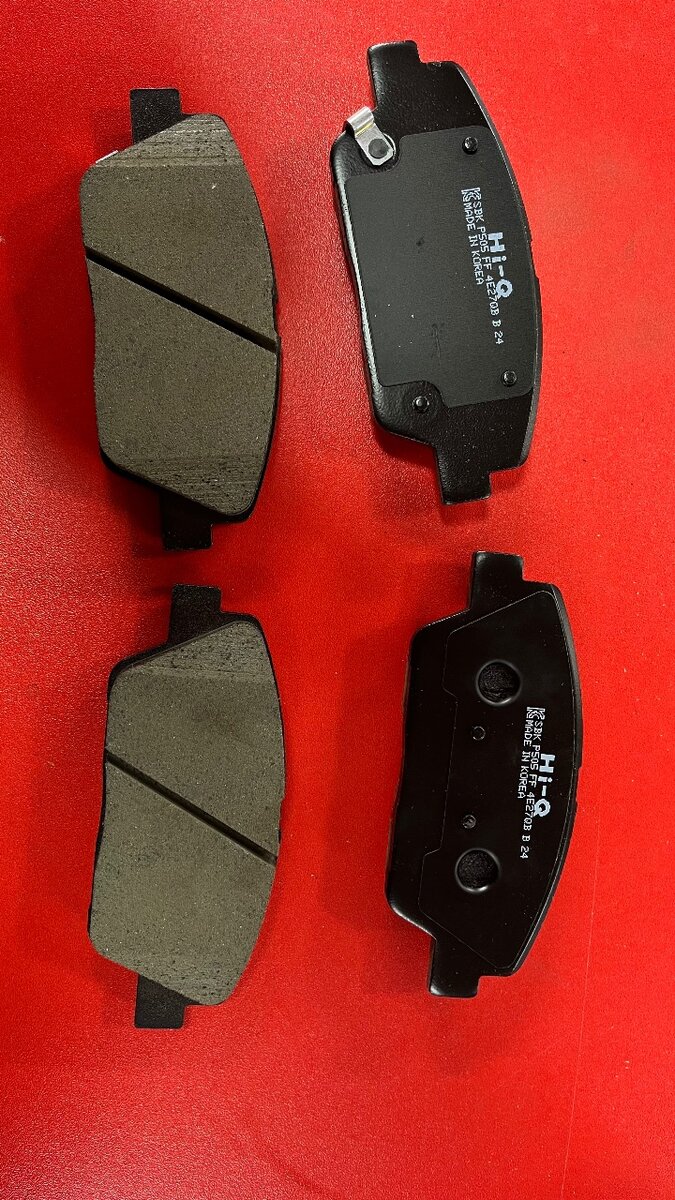 Оригинальные Корейские тормозные колодки от компании Hi Q!