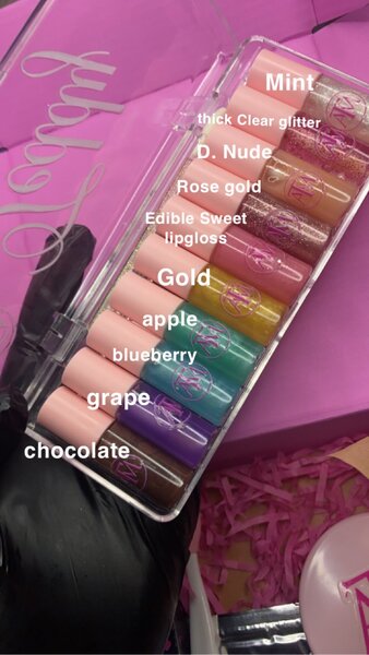 10 in 1 lipgloss set