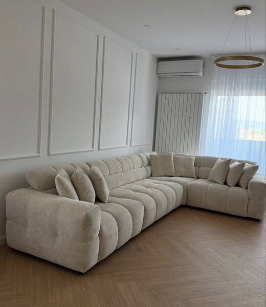 Canapé d'angle élégant