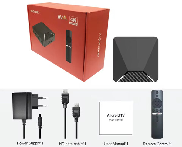 Box Android TV 4K Ultra HD