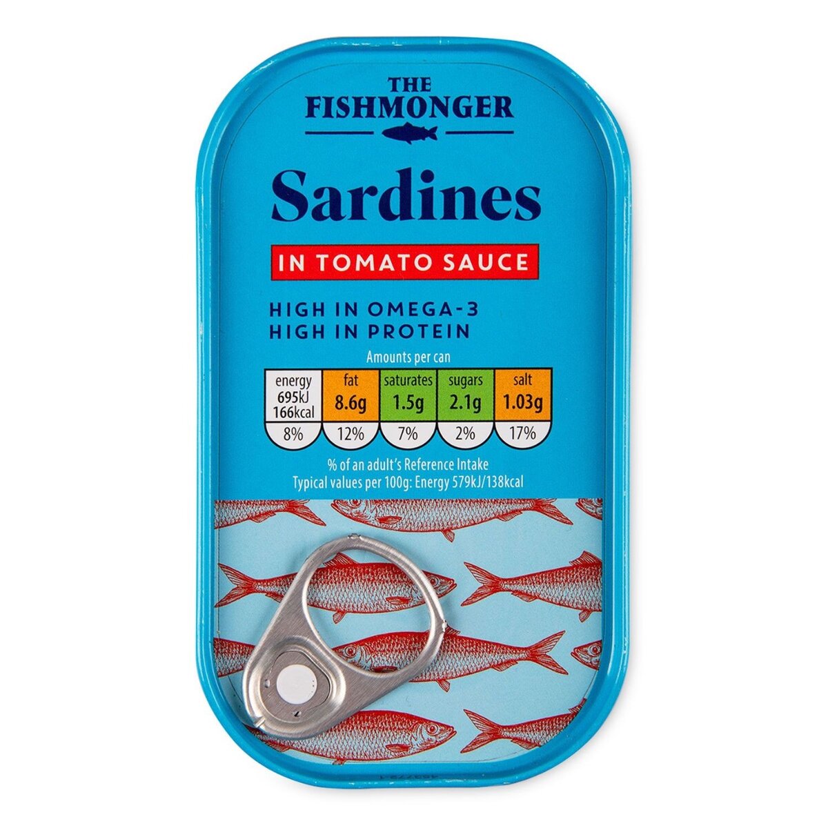 The Fishmonger | Nixe Sardines 125g