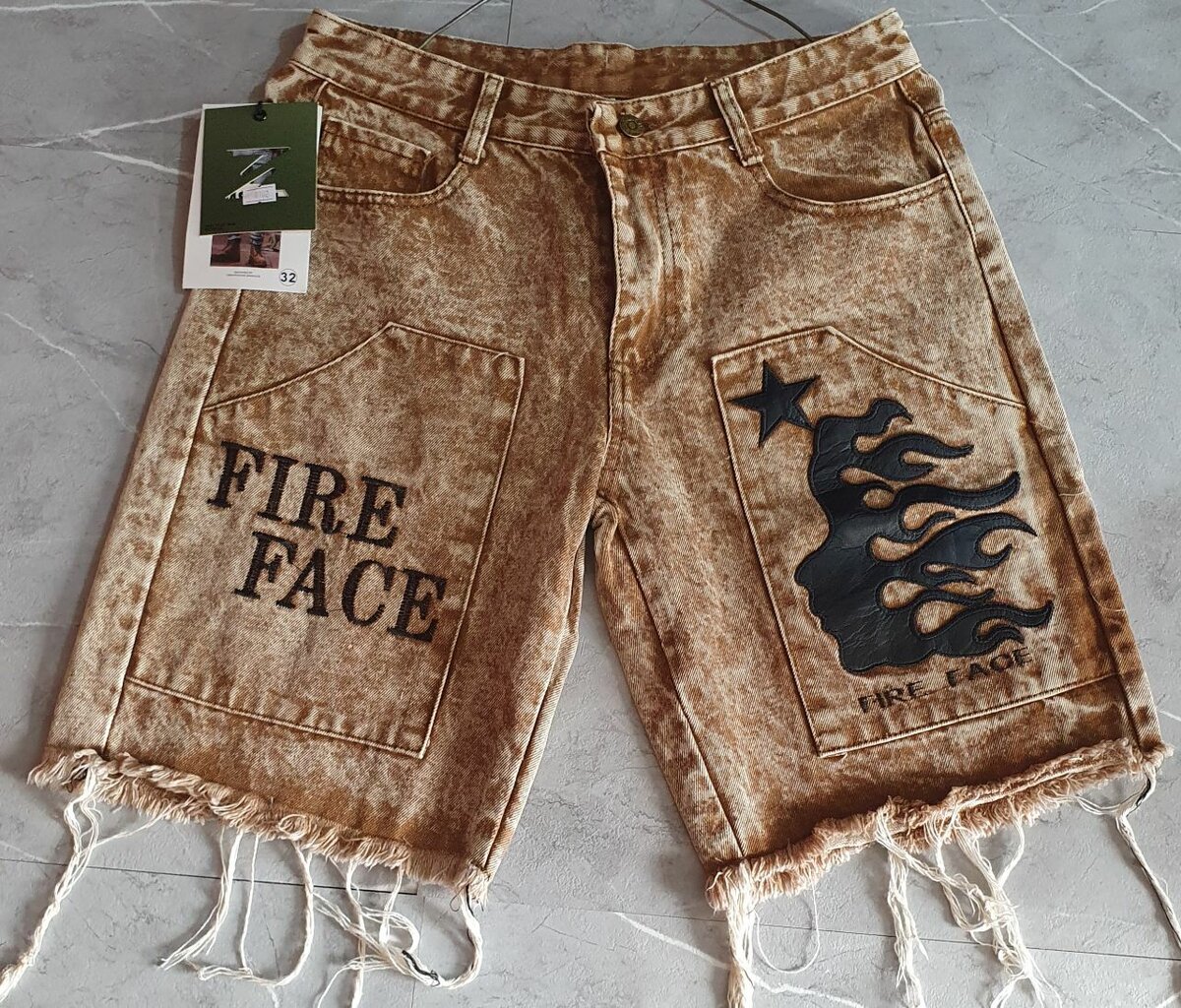Shorts en jean décontractés