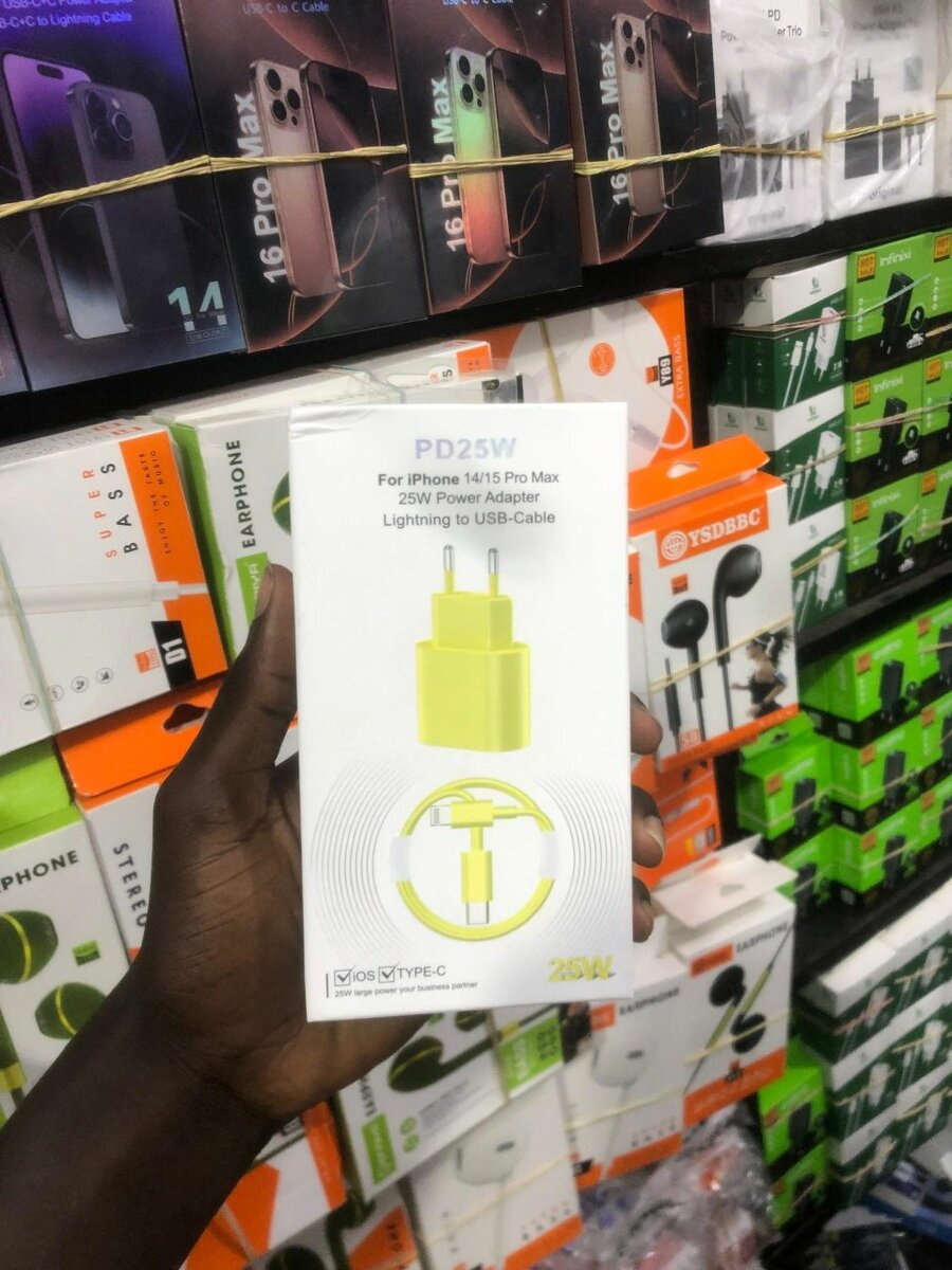 Chargeur 25W iPhone 14/15 Pro Max