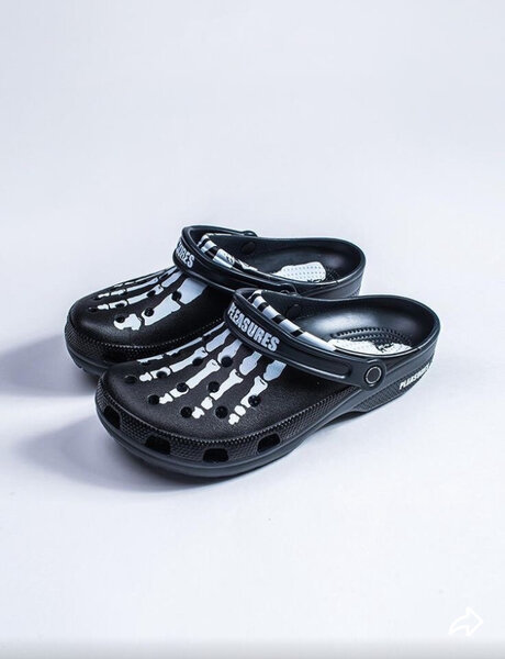 Sabots Noirs Squelettes Confortables