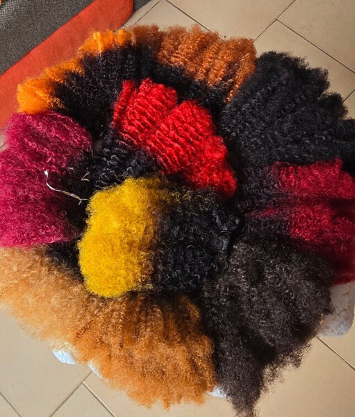 Extensions de cheveux bouclés