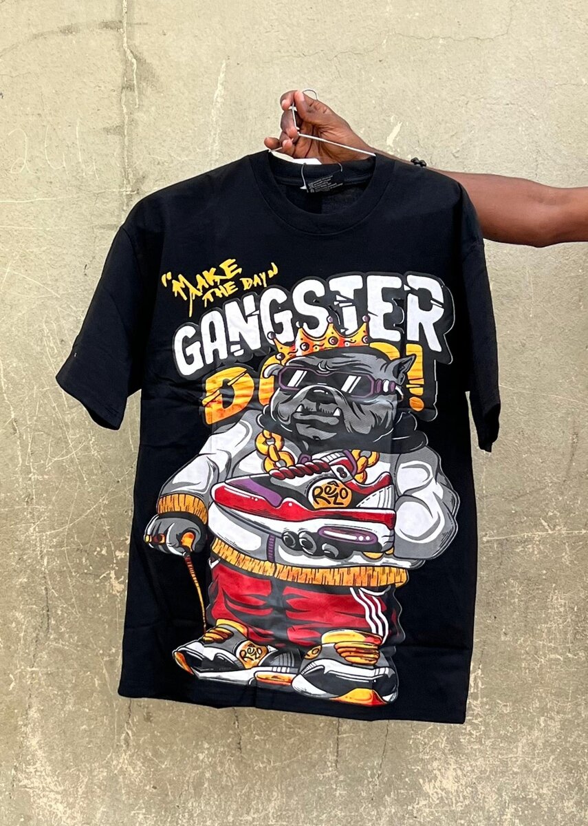T-shirt Gangster Style Bulldog