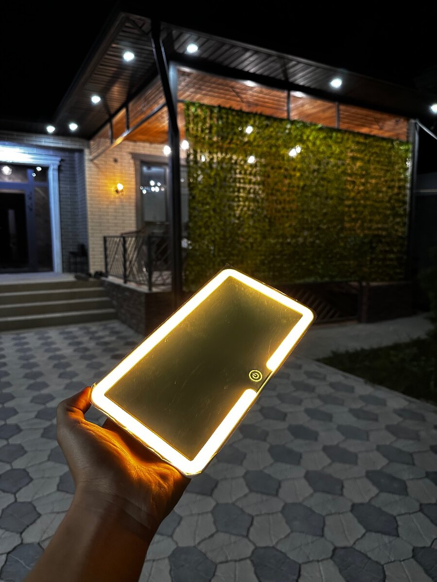 Led зеркало для машины