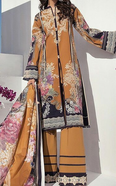 Brown suit
