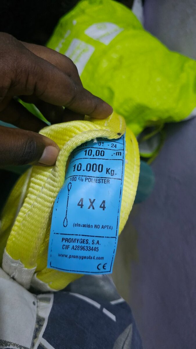 Sangle de traction 4x4 robuste