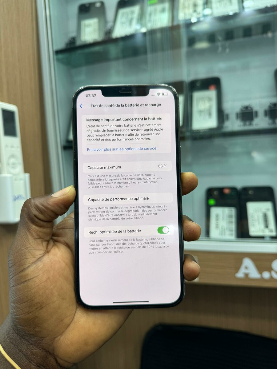 12 pro max 128Go  Juste dos ch