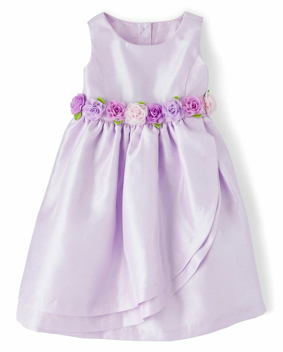 GYMBOREE FLOWER APPLIQUE EASTER DRESS