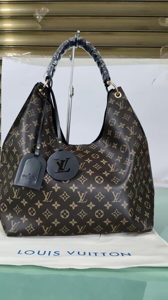 Sac Louis Vuitton Monogram en cuir marron