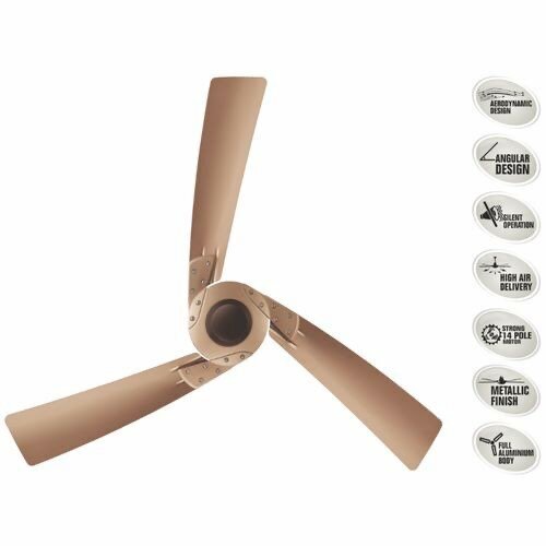 Bajaj Euro Premium Ceiling Fan (Topaz) - 1200mm Ivory