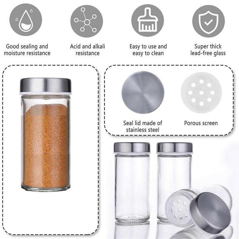 Spice Tower | Round Spice Rack | Set Of 20 Spice Jars