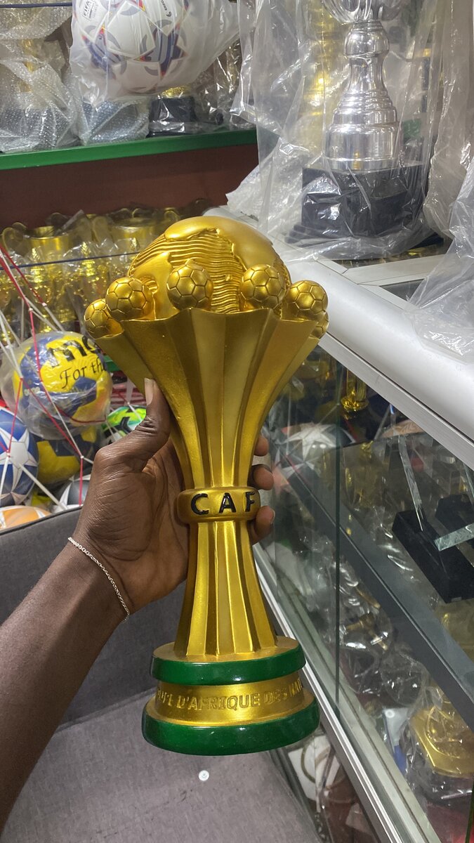 Trophée de Football en Or