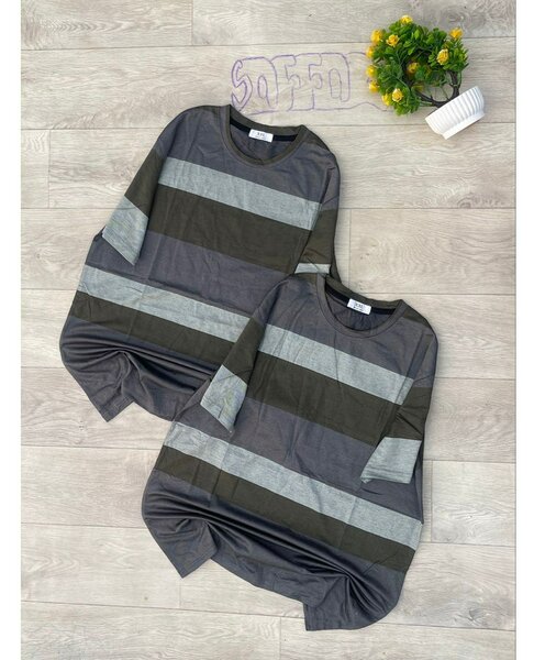 T-shirt couples rayées