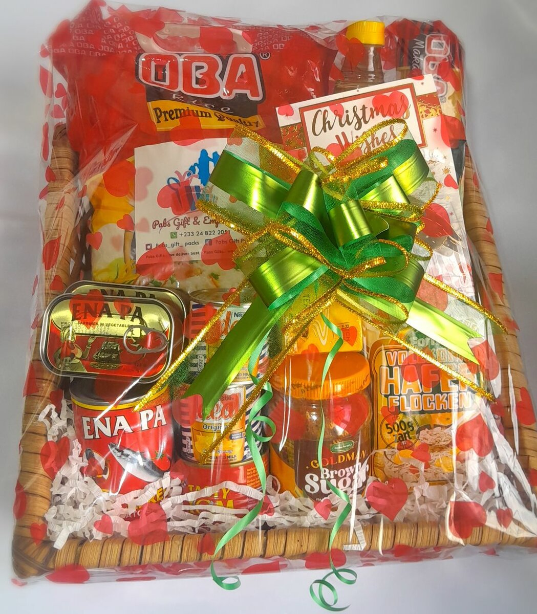 Beautiful Christmas hampers