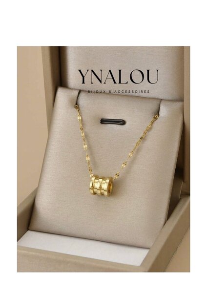 Collier en or avec pendentif YNALOU