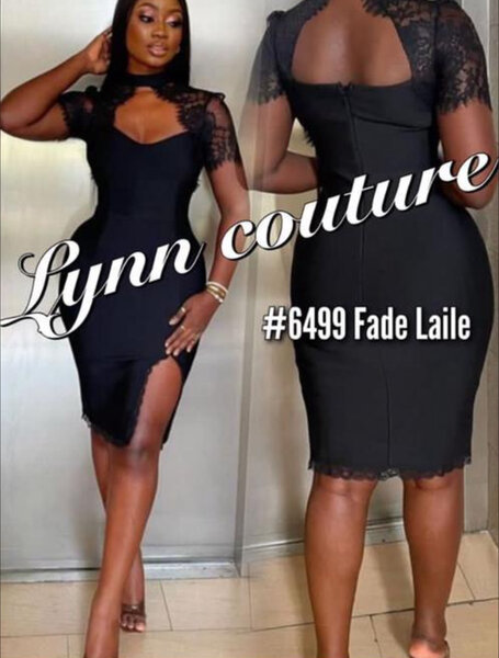 Robe élégante en dentelle