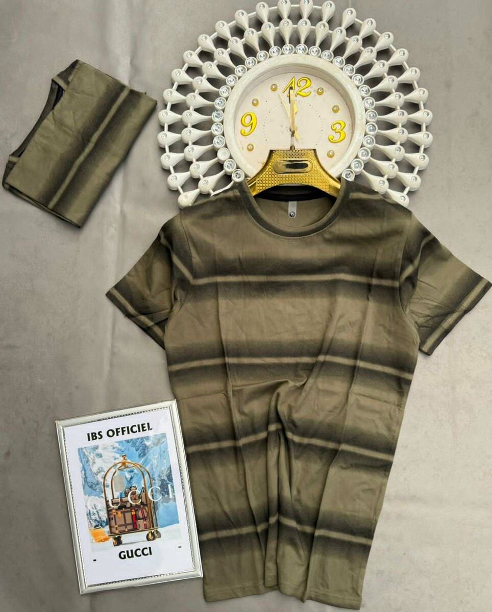 T-shirts rayés en coton