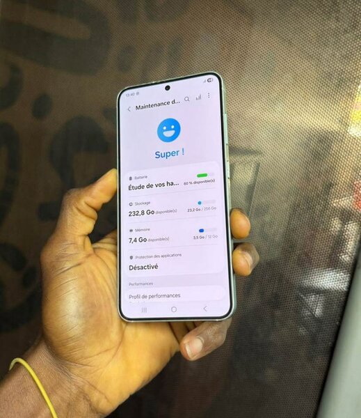 Smartphone Android moderne