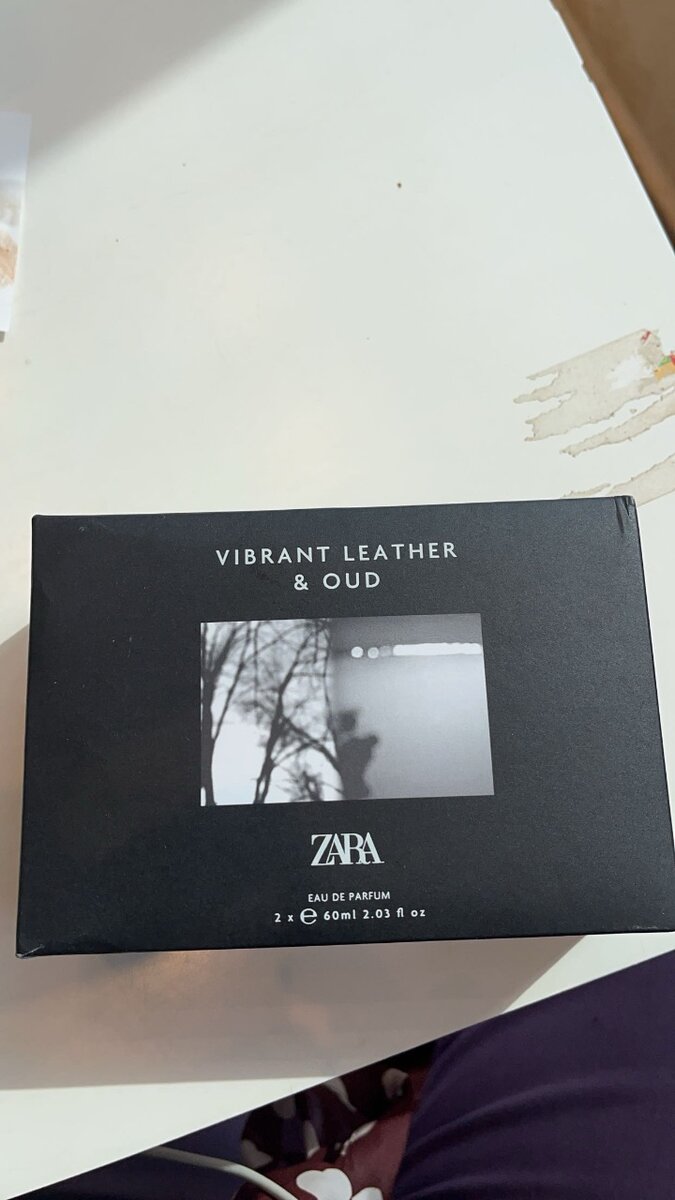 Zara Vibrant leather and OUD (2x 60ml)