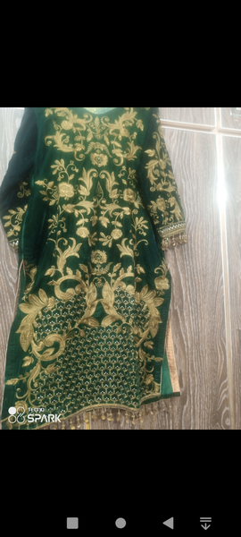 Azure Brand velvet shirt